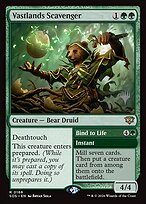 Vastlands Scavenger // Bind to Life - Secrets of Strixhaven Promos