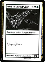 Golgari Death Swarm - Mystery Booster Playtest Cards 2019