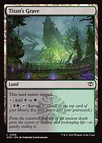 Titan's Grave - Secrets of Strixhaven