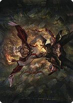 Delina, Wild Mage - Adventures in the Forgotten Realms Art Series - Borderless