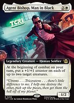 Agent Bishop, Man in Black - Teenage Mutant Ninja Turtles - Extended Art