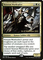 Veteran Warleader - Battle for Zendikar Promos