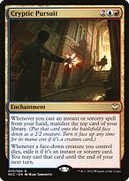 Cryptic Pursuit - New Capenna Commander