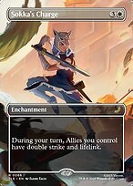 Sokka's Charge - Avatar: The Last Airbender Eternal - Borderless