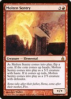 Molten Sentry - Ravnica: City of Guilds