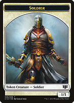 Soldier - Commander 2014 Tokens