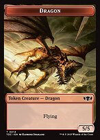 Dragon - Tarkir: Dragonstorm Commander Tokens