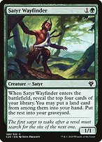 Satyr Wayfinder - Commander 2020