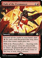 Path of the Pyromancer - March of the Machine Commander - Extended Art