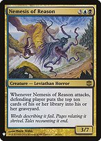 Nemesis of Reason - The List