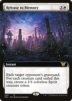 Release to Memory - Neon Dynasty Commander - Extended Art