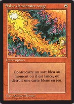Salve élémentaire rouge (Red Elemental Blast) - Foreign Black Border