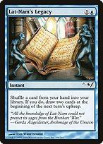 Lat-Nam's Legacy - Coldsnap Theme Decks
