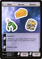 Slimy Burrito Illusion - Unfinity Sticker Sheets