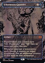 Ichormoon Gauntlet - Phyrexia: All Will Be One - Oil Slick, Raised Foil, Borderless