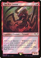 The Red Terror - Warhammer 40,000 Commander - Surge Foil