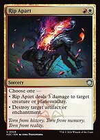Rip Apart - Secrets of Strixhaven Commander