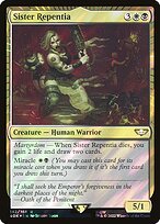 Sister Repentia - Warhammer 40,000 Commander - Surge Foil