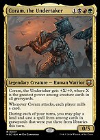 Coram, the Undertaker - Modern Horizons 3 Commander