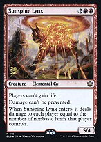 Sunspine Lynx - Bloomburrow Promos - Promo Foil