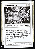 Wizened Arbiter - Mystery Booster Playtest Cards 2019