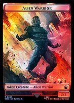 Alien Warrior - Doctor Who Tokens - Surge Foil