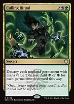 Culling Ritual - Secrets of Strixhaven Commander