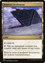 Holdout Settlement - Starter Commander Decks
