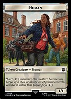 Human - Doctor Who Tokens