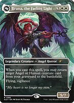 Bruna, the Fading Light // Brisela, Voice of Nightmares - Secret Lair Drop - Borderless