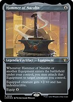 Hammer of Nazahn - Commander Masters - Etched Foil