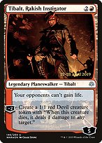 Tibalt, Rakish Instigator - War of the Spark Promos