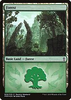 Forest - RNA Ravnica Weekend - Promo Foil