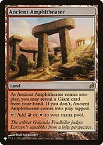 Ancient Amphitheater - The List
