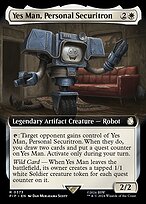 Yes Man, Personal Securitron - Fallout - Extended Art