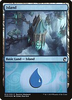 Island - RNA Ravnica Weekend - Promo Foil