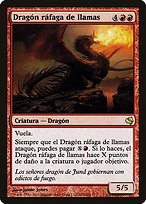 Dragón ráfaga de llamas (Flameblast Dragon) - Salvat 2011