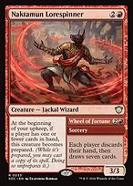 Naktamun Lorespinner // Wheel of Fortune - Secrets of Strixhaven Commander