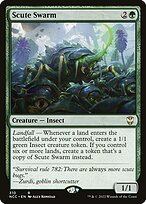 Scute Swarm - New Capenna Commander