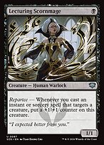 Lecturing Scornmage - Secrets of Strixhaven