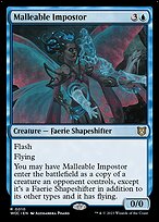 Malleable Impostor - Wilds of Eldraine Commander