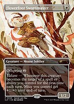Flowerfoot Swordmaster - Secret Lair Promo - Borderless