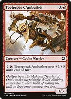 Teeterpeak Ambusher - Zendikar Rising