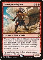 Two-Headed Giant - The List