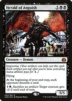 Herald of Anguish - Aether Revolt Promos - Promo Foil