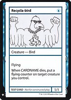 Recycla-bird - Mystery Booster Playtest Cards 2019