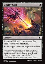 Worthy Cost - Tarkir: Dragonstorm