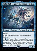 Tekuthal, Inquiry Dominus - Phyrexia: All Will Be One Promos