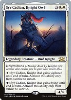 Syr Cadian, Knight Owl - Unsanctioned