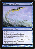 Shimmering Wings - Tenth Edition - Promo Foil